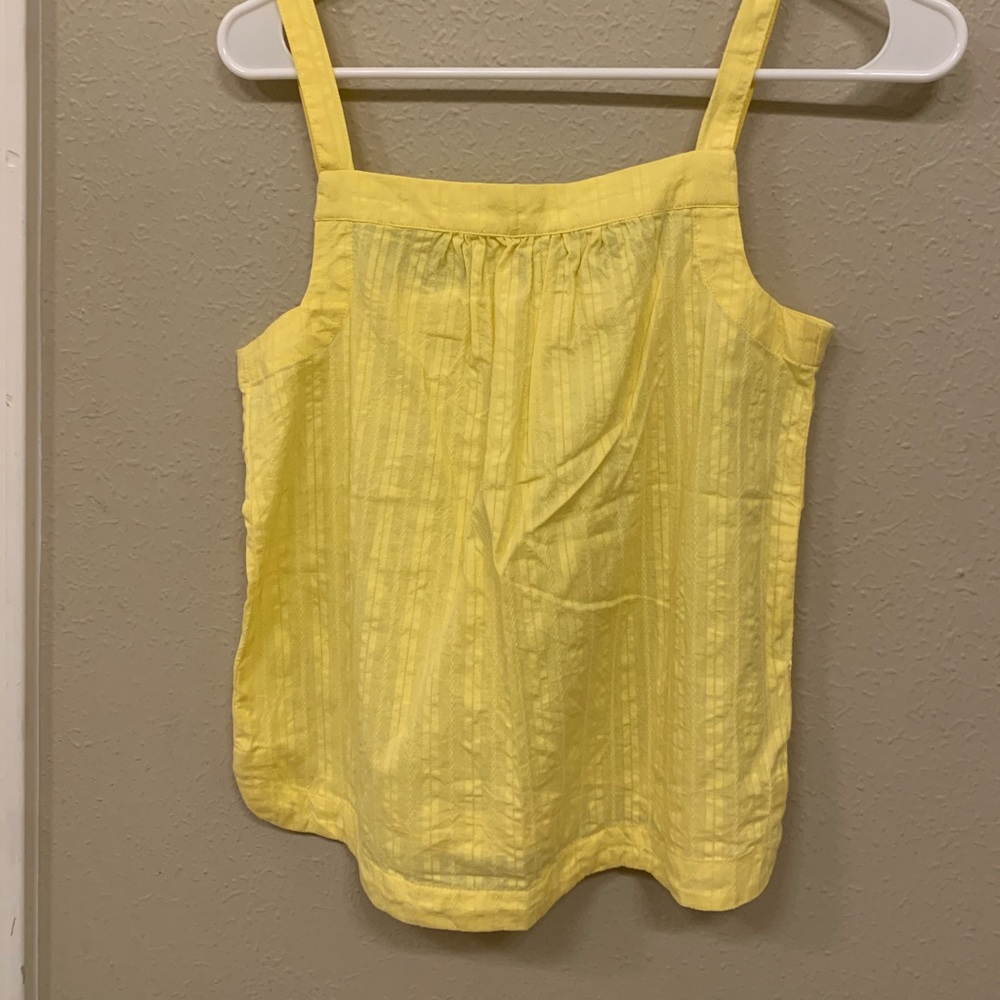 Yellow summery top